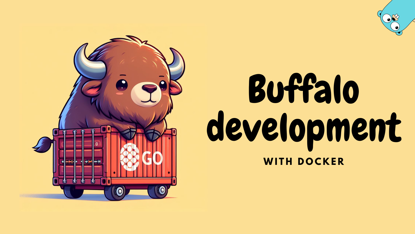 Buffalo development with Docker - cover image