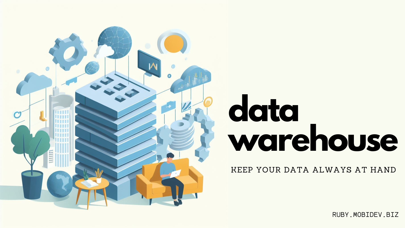 When and why do you need data warehouse? - cover image