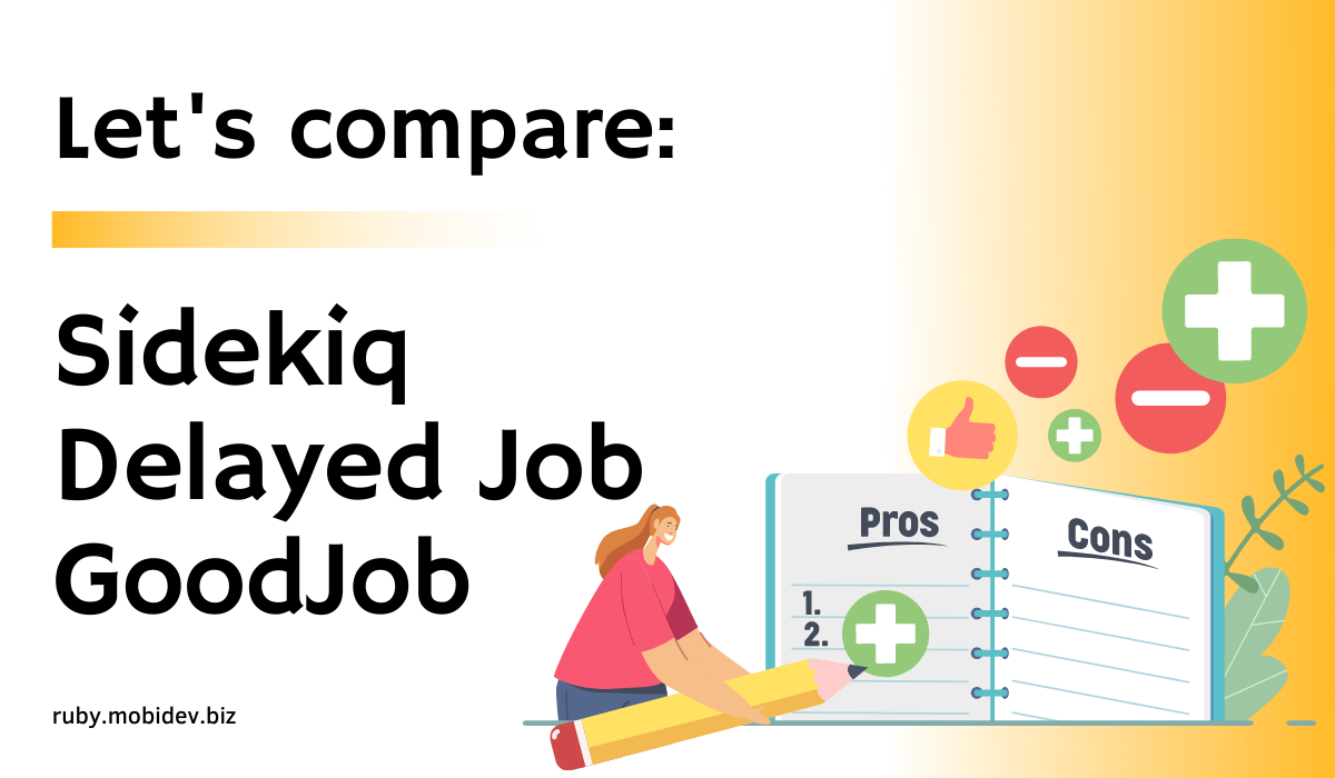 Sidekiq vs Delayed Job vs GoodJob - cover image